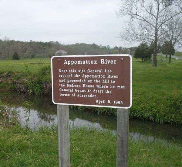 APPOMATTOX RIVER WAR MEMORIAL MARKER