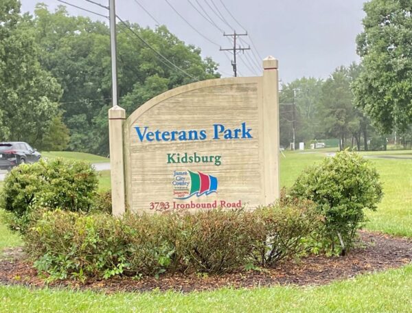 JAMES CITY COUNTY VETERANS PARK MEMORIAL MARKER