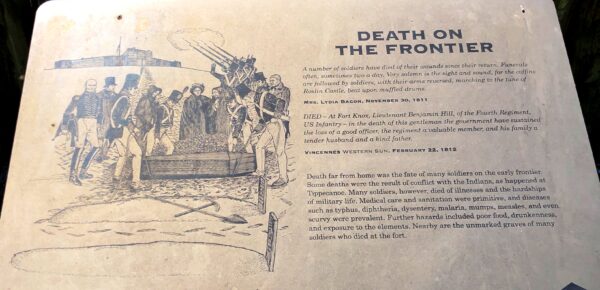 DEATH ON THE FRONTIER WAR MEMORIAL PLAQUE