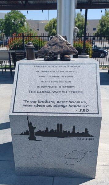 BAKERSFIELD THE GLOBAL WAR ON TERROR MEMORIAL