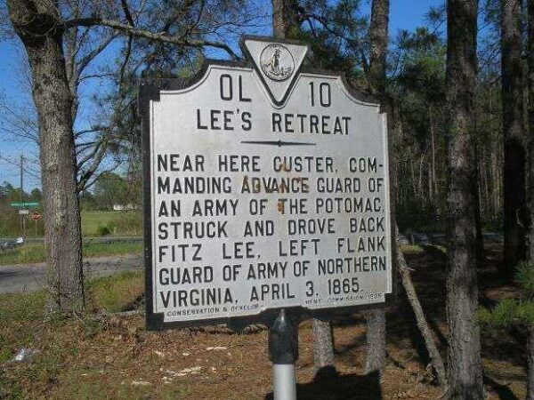 LEE’S RETREAT WAR MEMORIAL MARKER VII