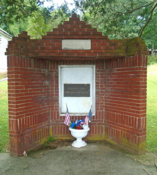 JAMES CREEK VETERANS MEMORIAL