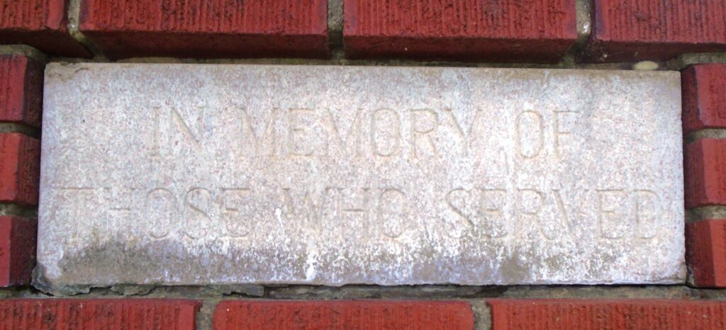 JAMES CREEK VETERANS MEMORIAL STONE