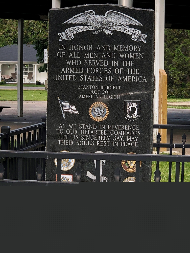 AMERICAN LEGION POST 201 VETERANS MEMORIAL