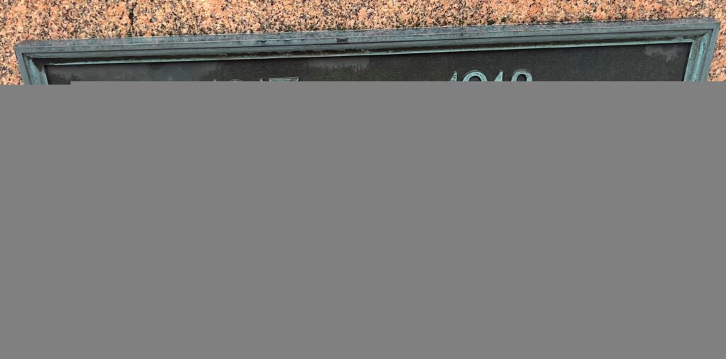 AMERICAN LEGION POST 58 WORLD WAR I MEMORIAL PLAQUE A