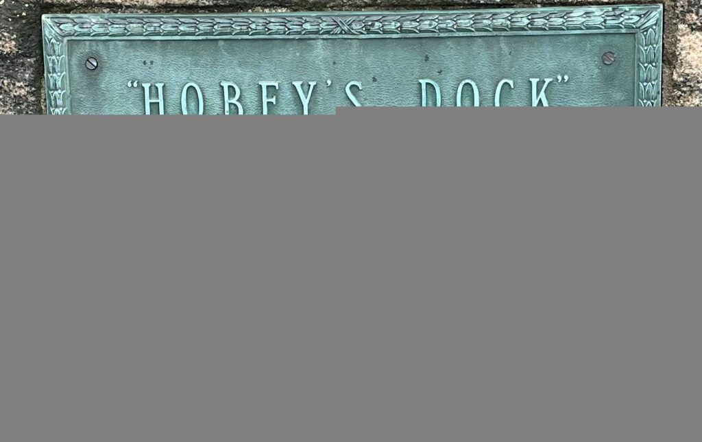 “HOBEY’S DOCK” WAR MEMORIAL PLAQUE