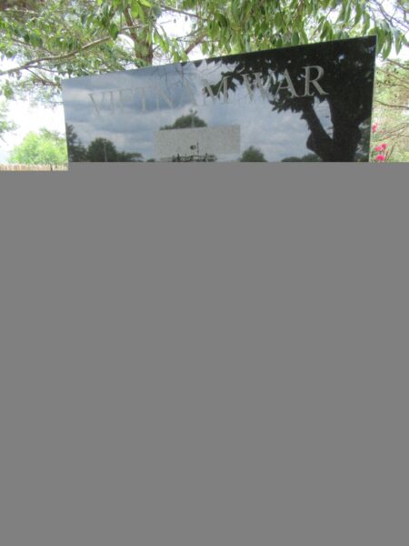 CHOCTAW NATION VIETNAM WAR MEMORIAL BACK