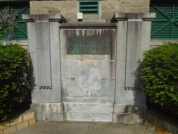 SOLDIERS AND SAILORS OF THE WAR OF 1812 MEMORIAL FOUNTAIN