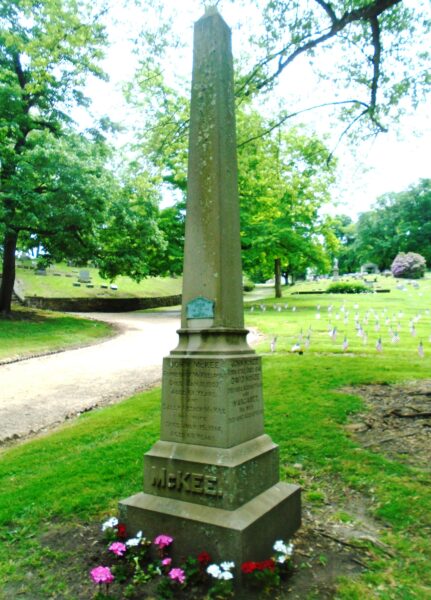 JOHN MCKEE REVOLUTIONARY SOLDIER WAR MEMORIAL