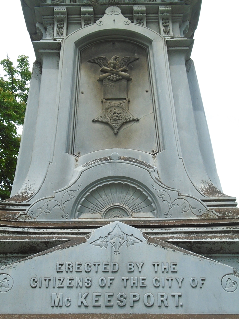 MCKEESPORT CIVIL WAR MEMORIAL SIDE D