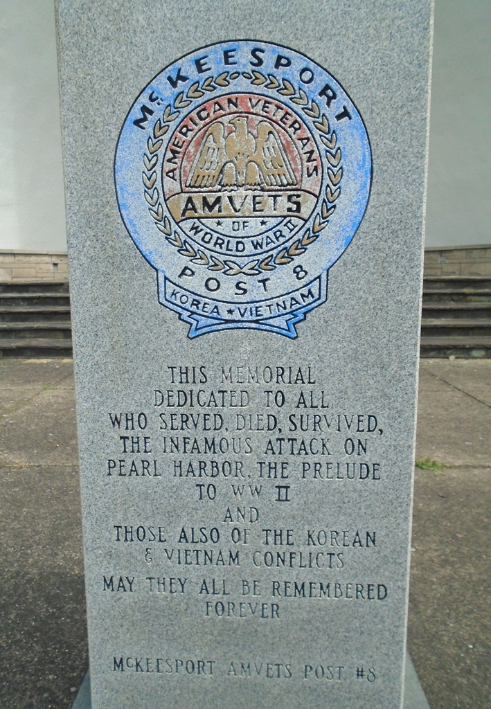 AMVETS POST 8 PEARL HARBOR, KOREAN & VIETNAM WAR MEMORIAL