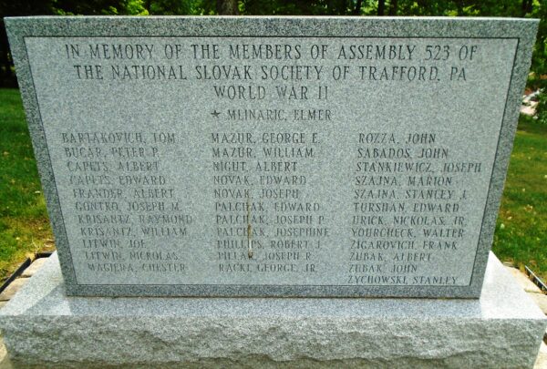 ASSEMBLY 523 WORLD WAR II MEMORIAL