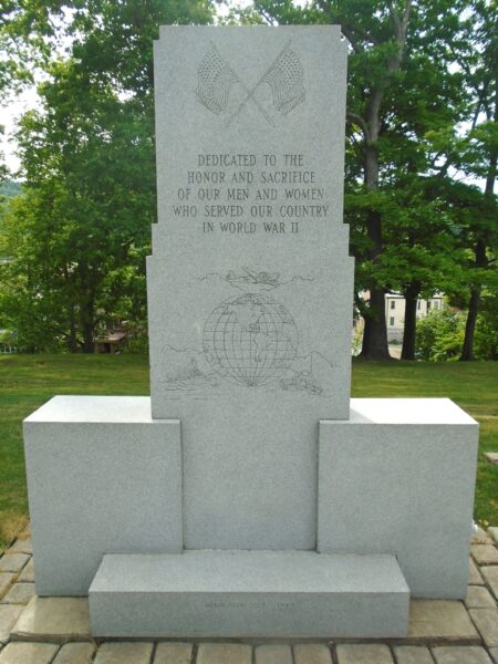 TRAFFORD WORLD WAR II MEMORIAL