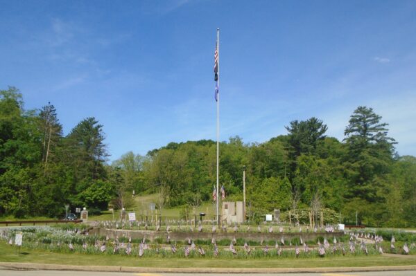 SOUTH PARK MEMORIAL FLAG GARDEN
