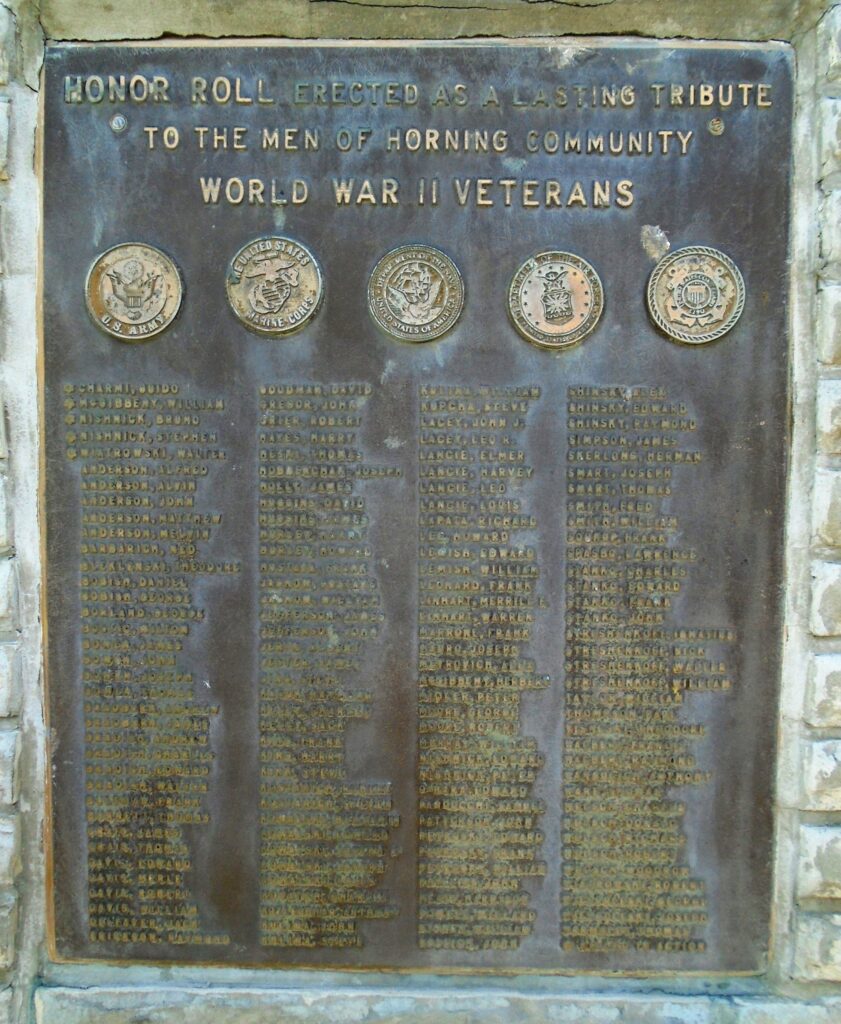 COMMUNITY OF BROUGHTON WAR VETERANS MEMORIAL PLAQUE B