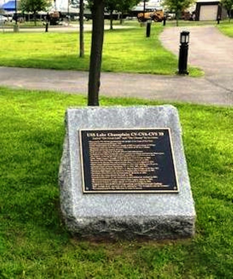 LAKE CHAMPLAIN CV WAR MEMORIAL