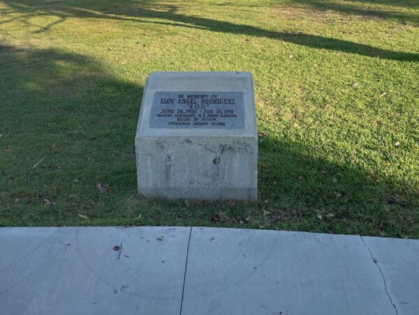 ELOY ANGEL RODRIGUEZ WAR MEMORIAL