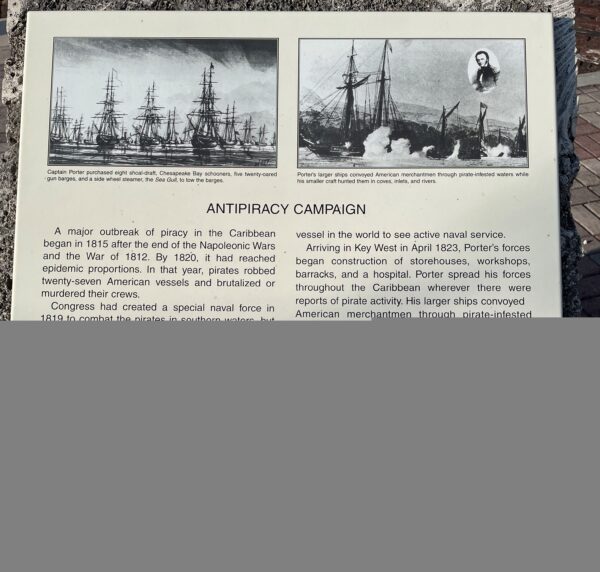 KEY WEST ANTIPIRACY CAMPAIGN MEMORIAL PANEL