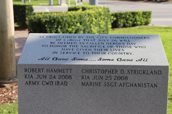 LABELLE FALLEN HEROES DAY MEMORIAL