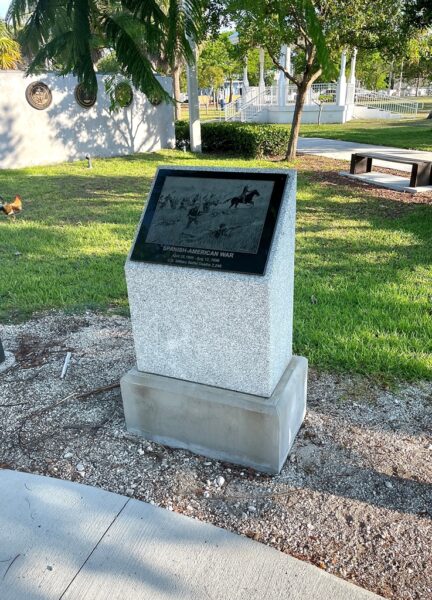BAYVIEW PARK SPANISH-AMERICAN WAR MEMORIAL