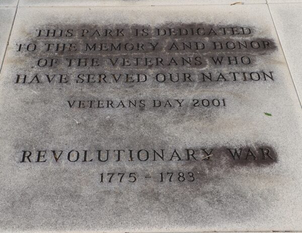 LATTA VETERANS MEMORIAL PARK STONE A