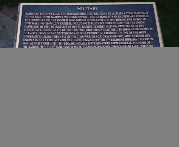 MILITARY WAR MEMORIAL PLAQUE