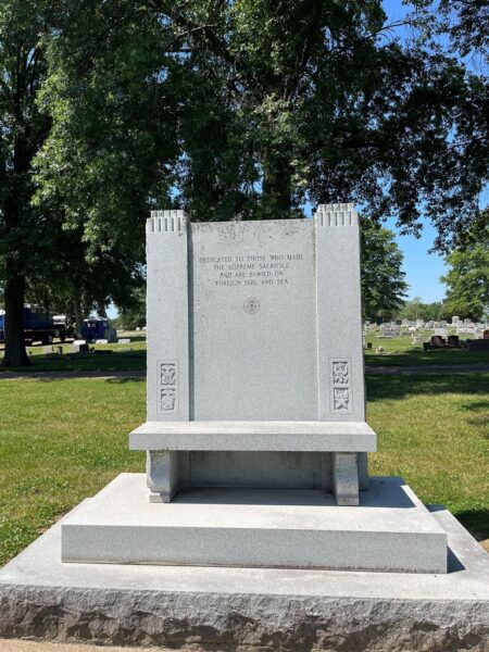 WALNUT HILL CEMETERY SUPREME SACRIFICE MEMORIAL
