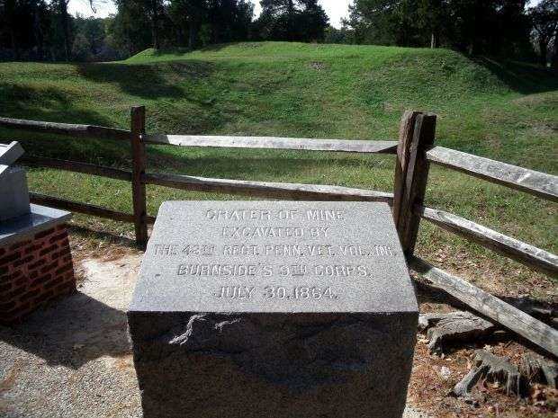 CRATER OF MINE MEMORIAL