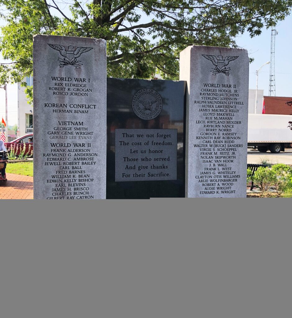 CARROLL COUNTY WAR VETERANS MEMORIAL