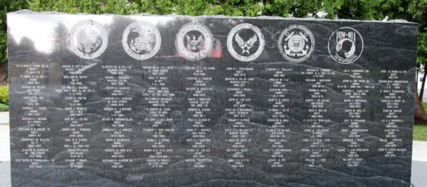 TOWN OF CLARENCE VETERANS MEMORIAL WALL I