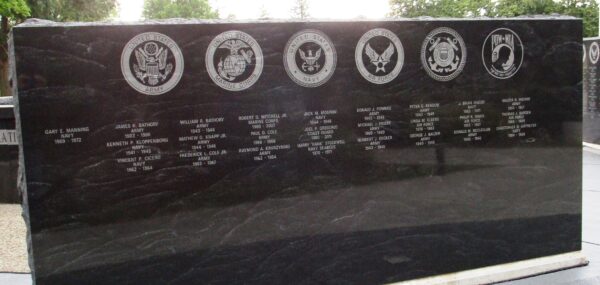 TOWN OF CLARENCE VETERANS MEMORIAL WALL H