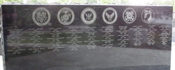 TOWN OF CLARENCE VETERANS MEMORIAL WALL F
