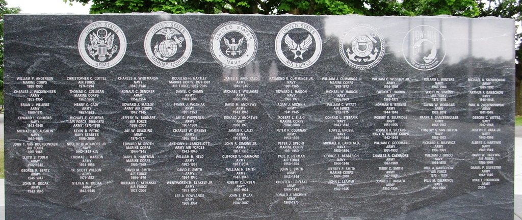 TOWN OF CLARENCE VETERANS MEMORIAL WALL E