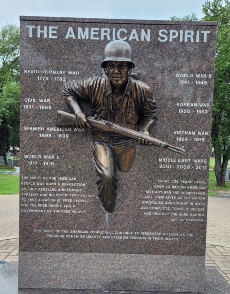 WE REMEMBER ULTIMATE SACRIFICE WAR MEMORIAL BACK
