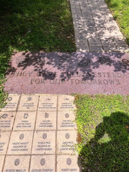 PIEDMONT VETERANS MEMORIAL WALKWAY SECTION A