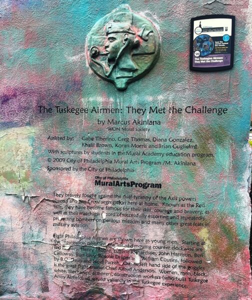 THE TUSKEGEE AIRMEN: THEY MET THE CHALLENGE MEMORIAL MURAL DEDICATION