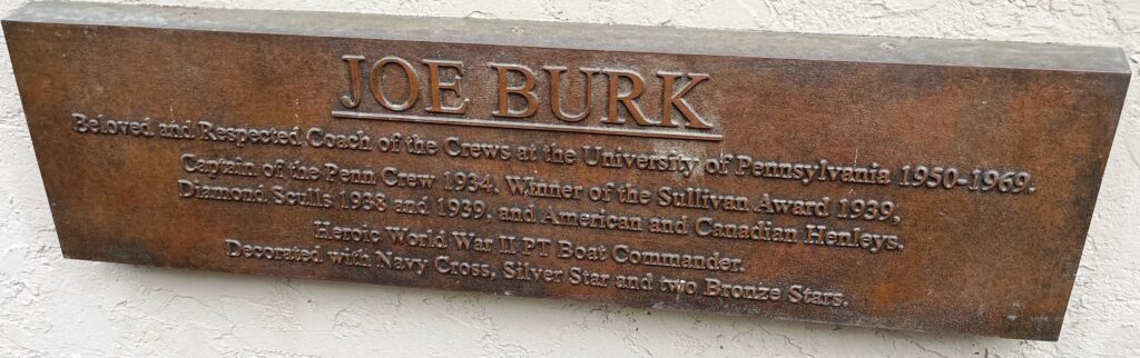JOE BURK WAR MEMORIAL PLAQUE