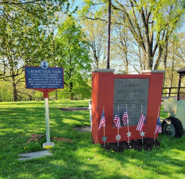 GENERAL LAFAYETTE REVOLUTIONARY WAR MEMORIAL