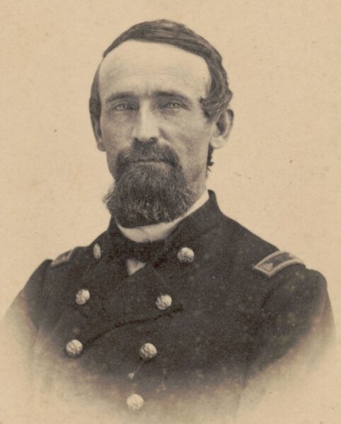 COLONEL EDWIN SCHALL WAR MEMORIAL PHOTO