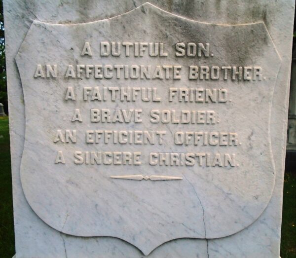 COLONEL EDWIN SCHALL WAR MEMORIAL SIDE C