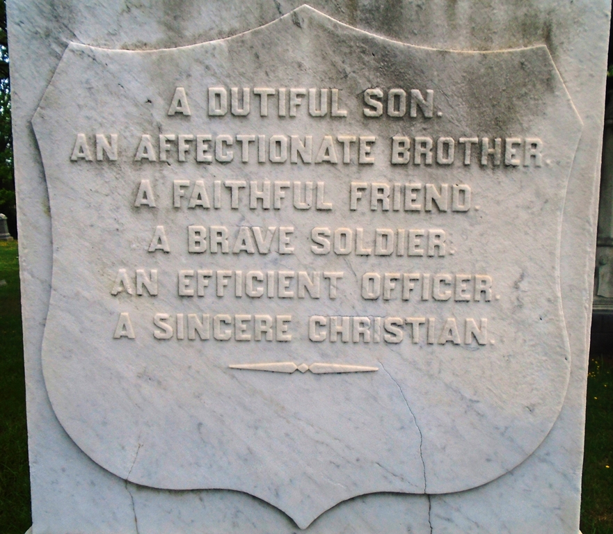 COLONEL EDWIN SCHALL WAR MEMORIAL SIDE C