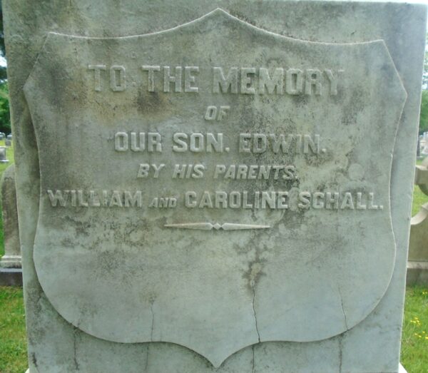COLONEL EDWIN SCHALL WAR MEMORIAL SIDE A