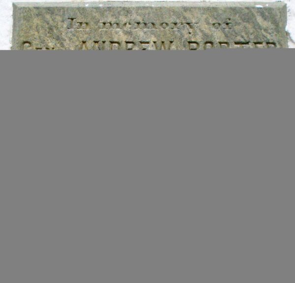GEN. ANDREW PORTER REVOLUTIONARY WAR MEMORIAL TABLET