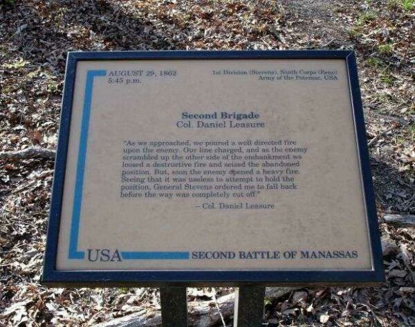 SECOND BRIGADE MEMORIAL PLAQUE