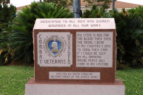 MOUNT PLEASANT COMBAT WOUNDED VETERANS WAR MEMORIAL