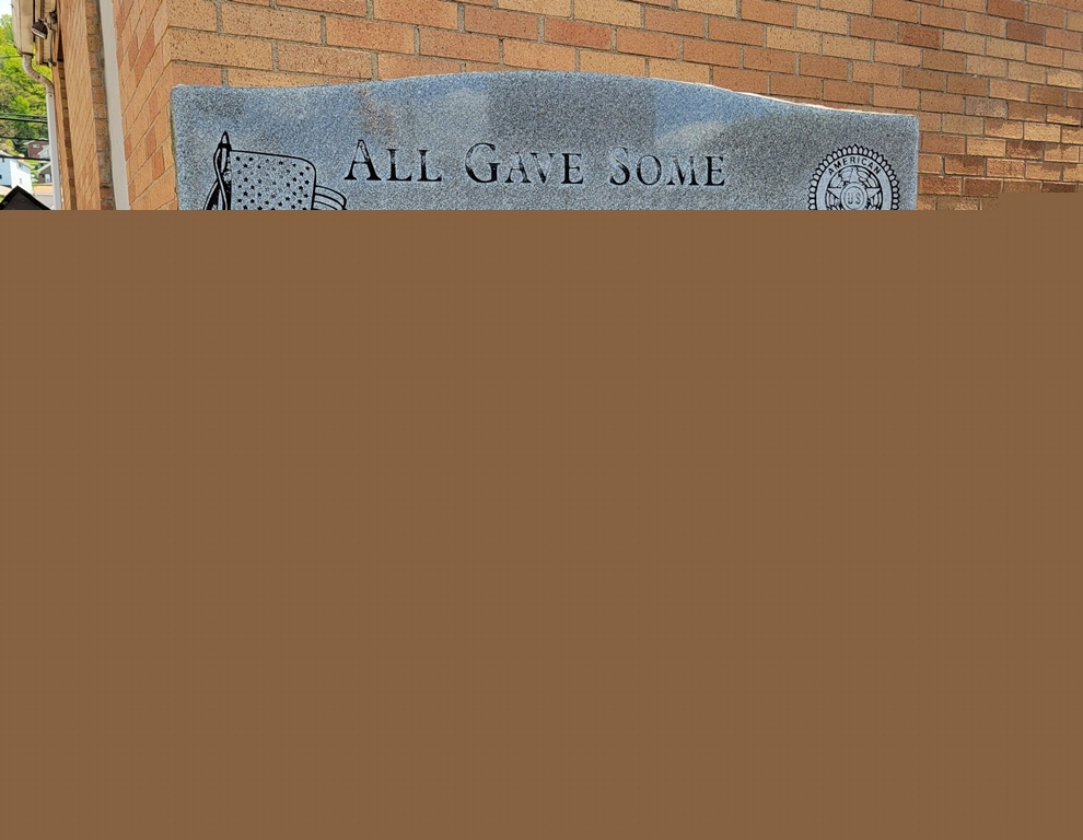 AMERICAN LEGION POST 45 ALL GAVE SOME SOME GAVE ALL MEMORIAL