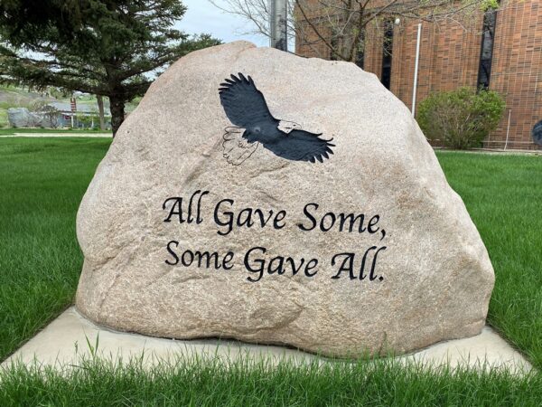 STANLEY COUNTY VETERANS MEMORIAL STONE D