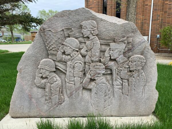 STANLEY COUNTY VETERANS MEMORIAL STONE B