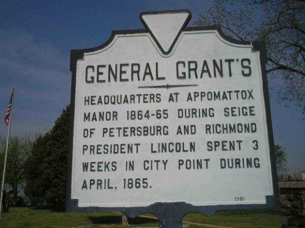 GENERAL GRANT’S HEADQUARTERS MEMORIAL MARKER