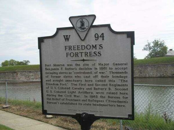 FREEDOM’S FORTRESS MEMORIAL MARKER